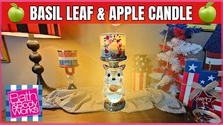 NEW BASIL LEAF \u0026 APPLE CANDLE REVIEW PLUS COUPONS at Bath \u0026 Body Works #bathandbodyworks