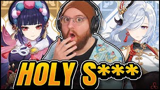 MIHOYO DID IT AGAIN (NEW 2.4 WAIFUS WEAPONS ARTIFACTS)