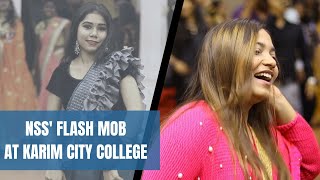 Flash Mob at Karim City College | Bollywood Songs Flash Mob | NSS' Farewell 2022