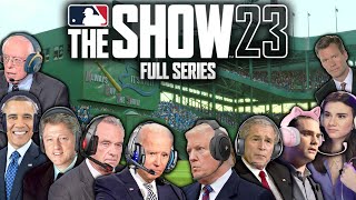 US Presidents Play MLB The Show 23 (FULL SERIES)