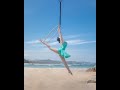 플라잉비비 에어리얼후프 전문가반 야외프로필 촬영 @flyingvivi aerialhoop photo shoot at the beach