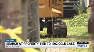 Authorities search property in 1992 cold case after mother, son arrested