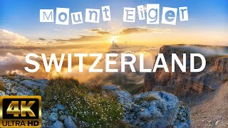 EIGER SWITZERLAND - EIGER 4K - RELAX TRAVEL 4K - Relaxing Music With Videos - 4K Video Ultra HD