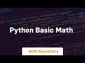 python basic math