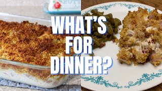 What’s For Dinner || COOK AND CLEAN WITH ME || CHICKEN CORDON BLEU CASSEROLE