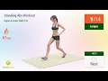 20 Min Standing Abs Workout Lose Upper Belly And Lower Belly Fat