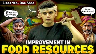 Improvement in Food Resources Complete Chapter🔥| CLASS 9th Science | NCERT covered | Prashant Kirad