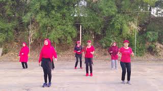 Andaikan - Line Dance | Choreograph : Suroto (INA) Demo by Debora and Flower Line Dance