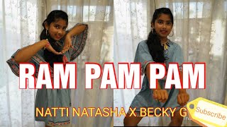 Ram pam pam | Dance Cover | Aashirya Prasad | Natti Natasha X Becky G | Australia Telugu vlogs