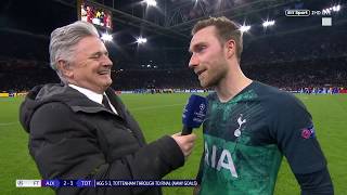 "We had heart and Lucas Moura!" Christian Eriksen reacts to Spurs reaching Champions League final