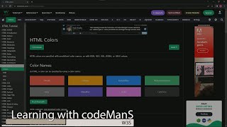(SCRAPPED) Master HTML with W3Schools: HTML Colors