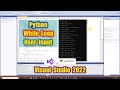 Visual Studio 2022 : Python Tutorial : While loop with user input
