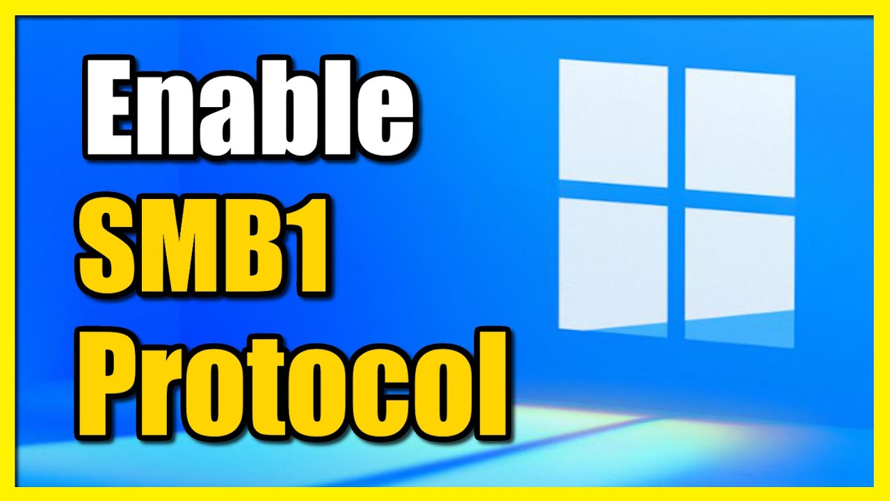 How To Enable Or Disable SMB1 Protocol On Windows 11 PC (Fast Tutorial ...