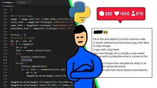 Name Fact Generator In Python | How to Fool People With A Python Script