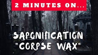 What is Saponification or Corpse Wax? Just Give Me 2 Minutes