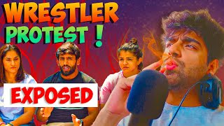 Reality Of Wrestler Protest || Exposed by Facts