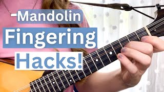 FINGERING TIPS for the mandolin! | Most common fingering exceptions to the standard rule