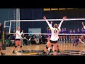 2017 gustavus volleyball vs st. thomas