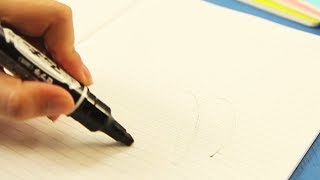 Easy Trick to Revive Dried Out Marker＊書けなくなった油性ペンを復活させる裏技