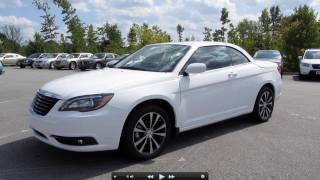 2011 Chrysler 200 S Convertible Start Up, Exhaust, and In Depth Tour