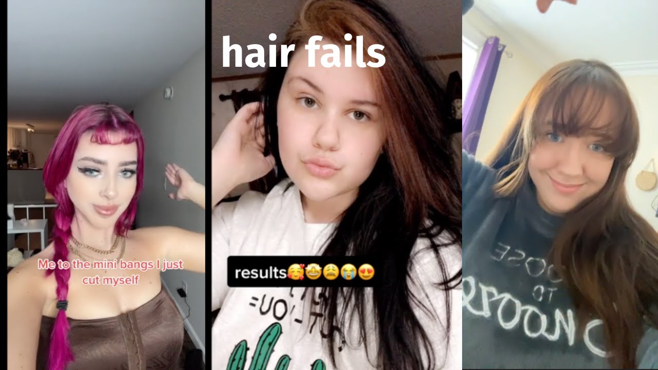 Hair Fails Tiktok Compilation Youtube