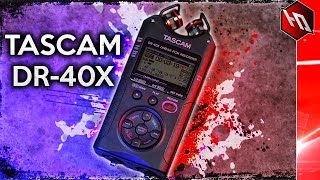 THE HANDHELD AUDIO RECORDER FOR EVERYTHING!! (Tascam DR-40X Review \u0026 Sound Test)