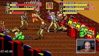 Streets of Rage 2 New Era (PC) - 4 Players Speedrun MEGAMANIA 35:54 (v2.4.1)