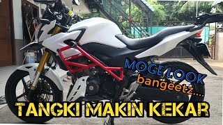 Pasang Cover Tangki Old CB150R StreetFire II Papaeca Ngebengkel II