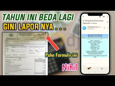 Lengkap Dan Nihil | CARA LAPOR SPT TAHUNAN ONLINE LEWAT HP DENGAN CEPAT ...