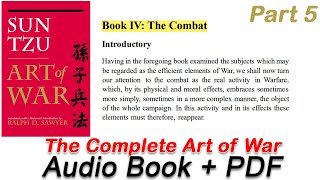 The Complete Art of War By Sun Tzu PART5 Audiobook + Read along