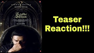 Prabhas as Vikramaditya|Character Teaser Reaction|Radhe Shyam|Pooja Hedge|Prabhas