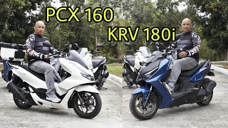 KRV 180i TCS vs PCX 160 ABS