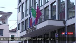 CONTROLLI DELLA POLIZIA ALL'APERISHOW: BILANCIO POSITIVO | 26/04/2023