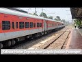 wap7 meets wap7 kolkata madar express meets lalgola passenger trains trainvideos trainvideo