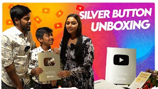 Youtube-ல இருந்து எங்களுக்கு Gift அனுப்பி இருக்காங்க😍 | Silver Play Button❤️ | GFA