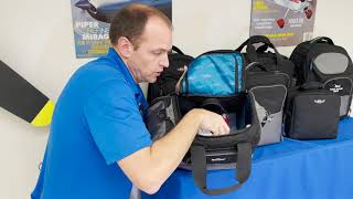 Crosswind Flight Gear Bag - hands-on demo for pilots