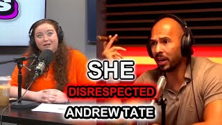 ANDREW TATE ROASTS FAT FEMINIST WOMAN [REACTION]