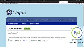 Practicalli Clojure 33 - 4Clojure 53 - Going a bit too loopy with sub-sequences