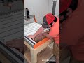 vertical clamping jig for finger holds on cnc