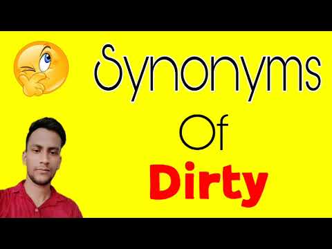 What is the synonym for dirt?