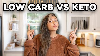 LOW CARB vs KETO? WHAT ARE THE DIFFERENCES! How can you actually lose weight?