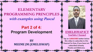 Elementary Programming Principles | Program Development Life Cycle
