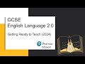 Pearson Edexcel GCSE English Language 2.0: Getting Ready to Teach