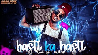 Basti Ka Hasti / Mc Stan / Free Fire Beat Sync Montage |4k Status| Attitude Status | ff status |#ff