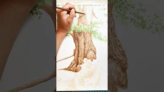 Ink painting timelapse   #shorts #inkart #art #artshorts #paintingshorts #painting #paintingdrawing