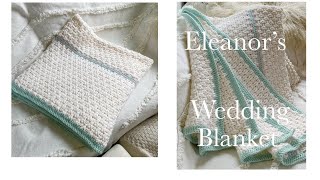 Crochet Wedding Blanket, Easy Repeat! ​⁠Cottagecore