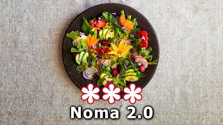 La Vegetable season del NOMA, dello chef Renè Redzepi, 3 stelle Michelin ⭐⭐⭐
