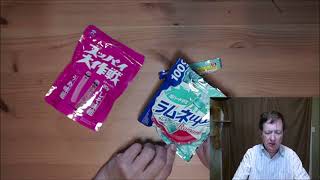 Taste Testing Japanese Candy - Ramune Tough Gummy vs I don't know