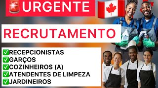 DESTINO CANADA GRANDE RECRUTAMENTO PARA TODAS AS NACIONALIDADES