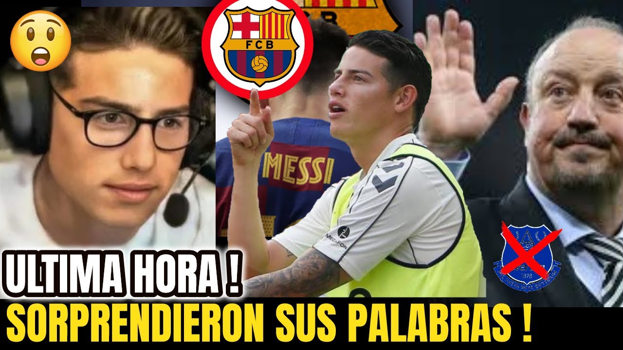 ⚽🔥! BOMBA! ULTIMA HORA ! JAMES RODRIGUEZ SORPRENDE AL MUNDO CON SUS ...